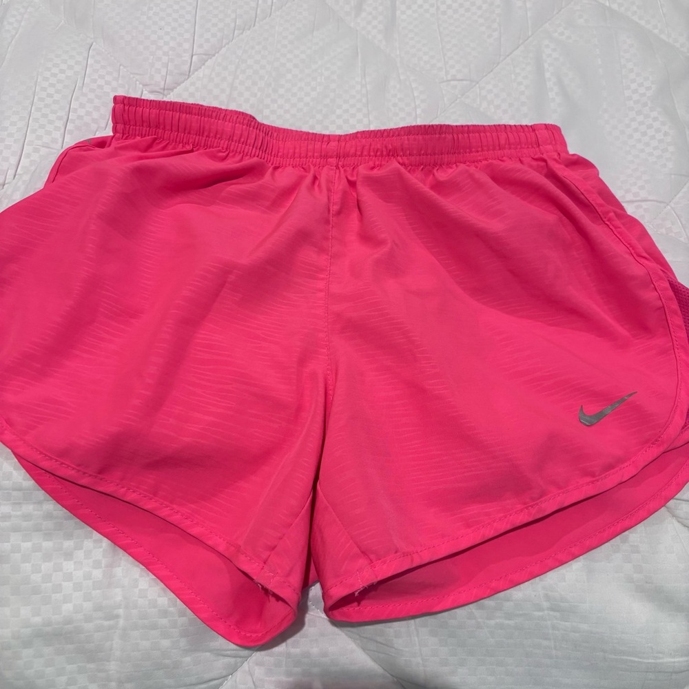 Nike Pink Athletic‎ Shorts with Dolphin Hem